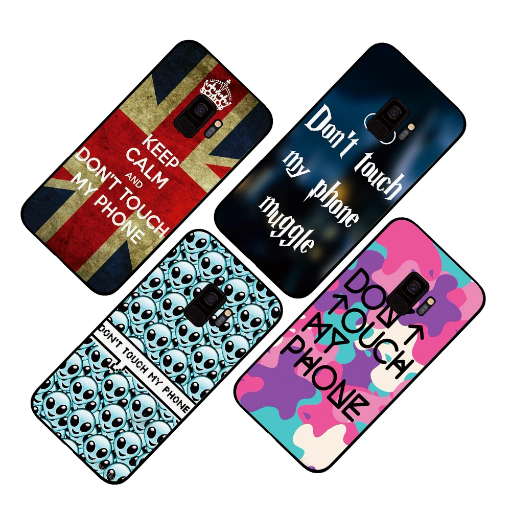 Не трогайте мой чехол для телефона Samsung Galaxy A10 A20 A30 A40 A50 A60 A70 A80 A11 A21 A41 A51 A71 |