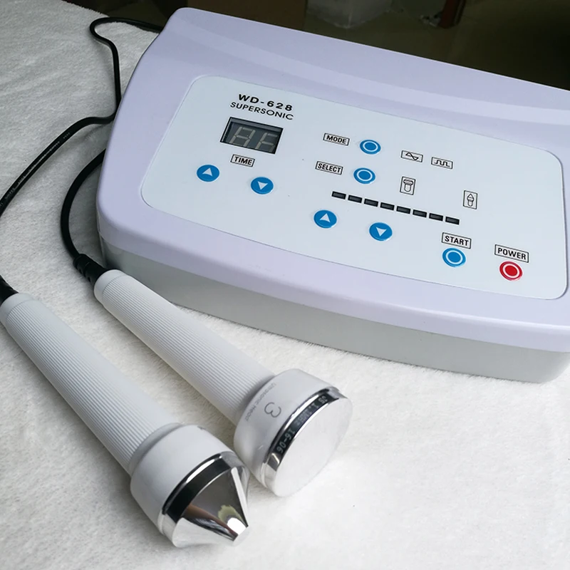 

WD 628 Ultrasonic Facial Massager Face Skin Lifting Whitening Machine Anti Aging High Frequency 1Mhz Ultrasound Salon Spa Beauty