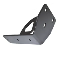 awning bracket 50mm wide 8mm pre drilled holes gusseted replaces arb 813402 zinc plated