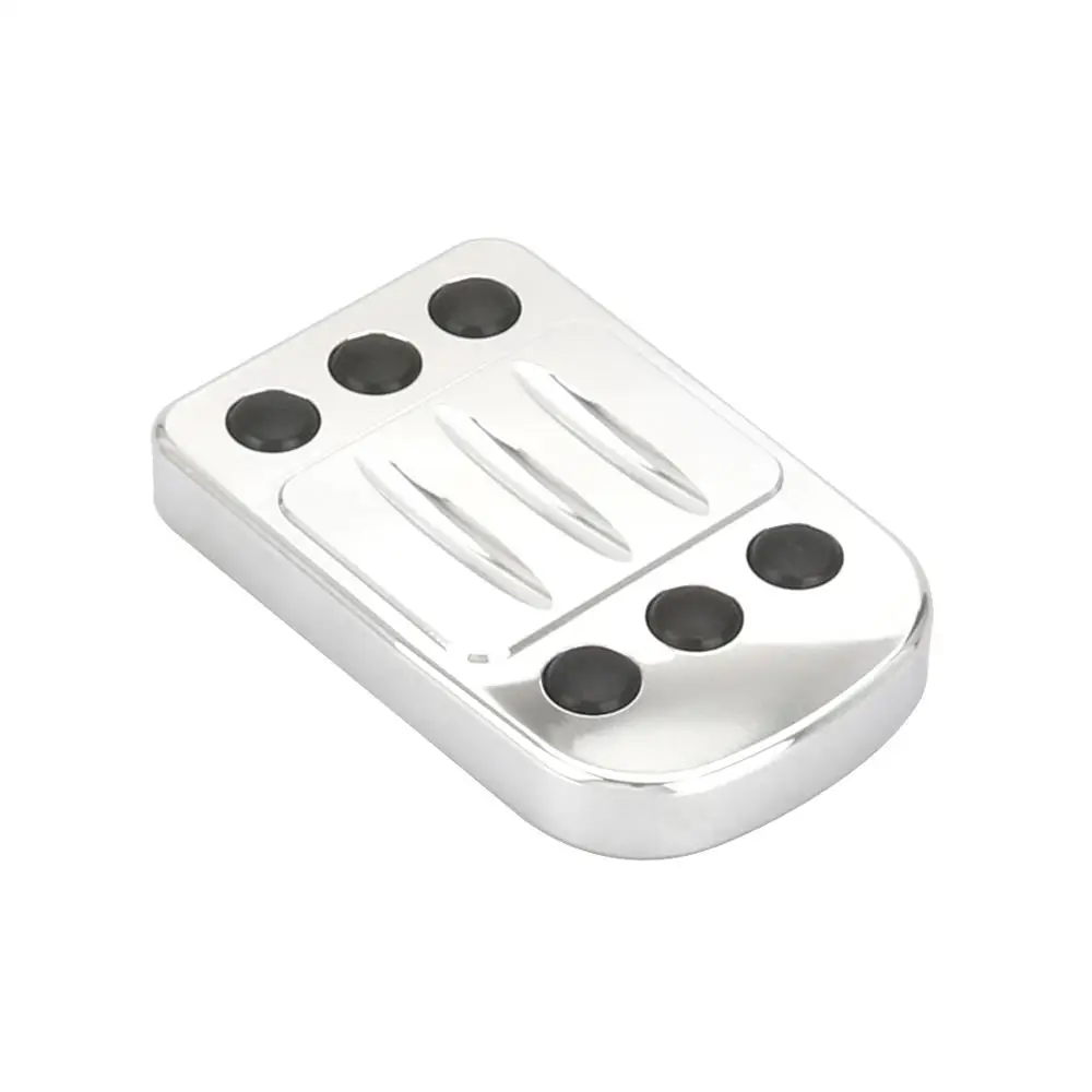 Черная хромированная крышка педали тормоза cnc для harley Street Glide FLHX FLHR FLTR FLHT