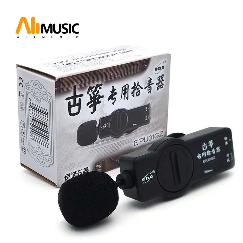 

Звукосниматель микрофона ENO GUZHENG с регулировкой громкости, черный
