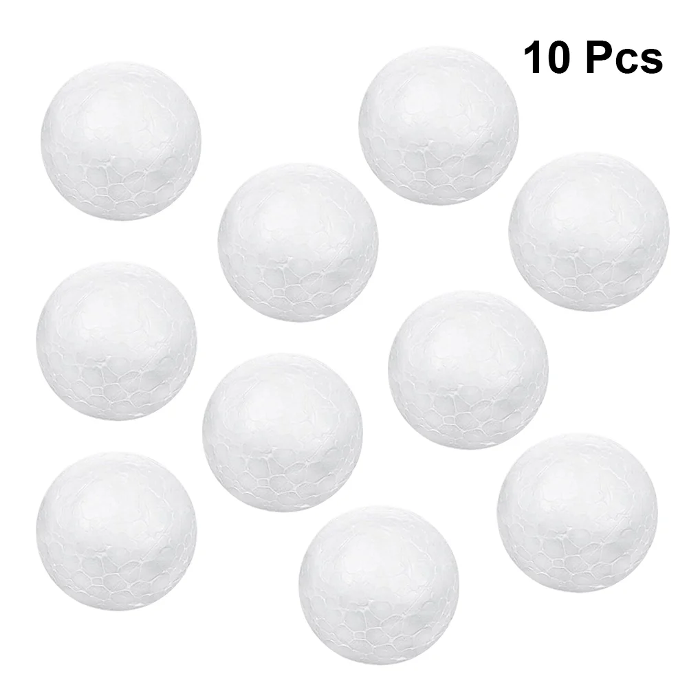 

10 Pieces 2cm Shaped Styrofoam Ornaments DIY Craft Party Decoration
