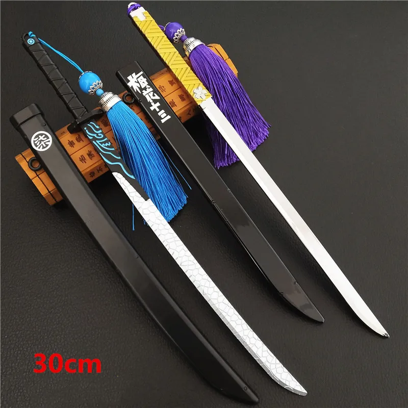 30 см анимация убийца Пять шесть семь окружающих брелок Волшебный Нож ножниц