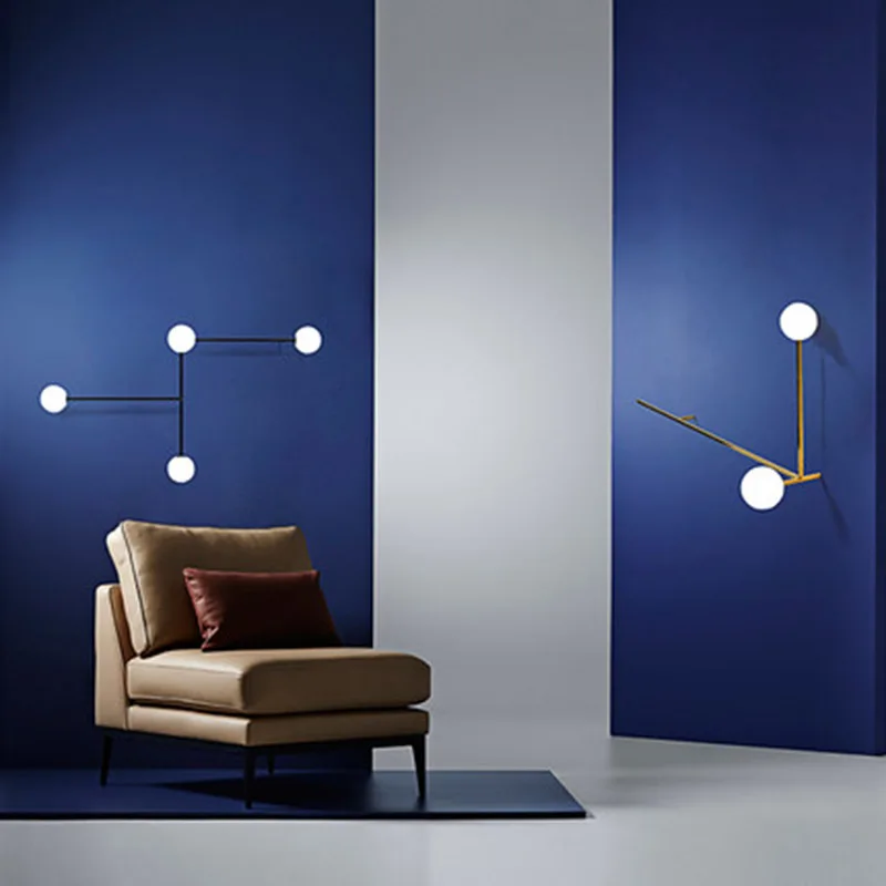 

Современная искусственная настенная лампа, дизайнерское освещение, алюминиевые стеновые конусы для гостиной, лестницы, гостиницы