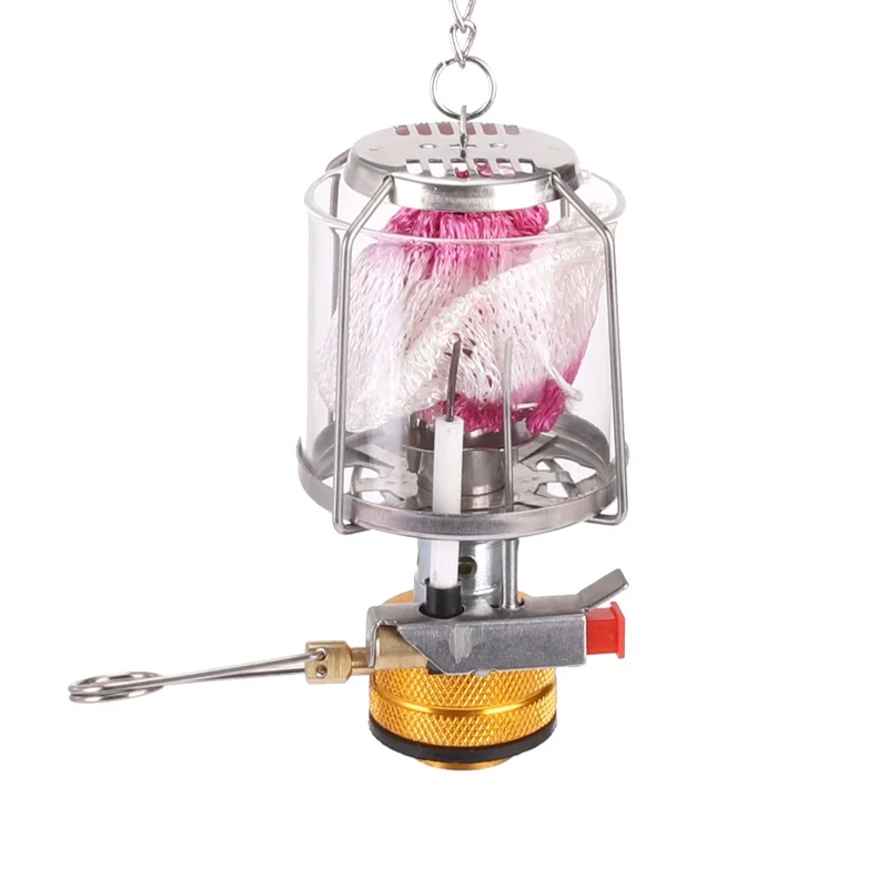 Портативный газовый фонарь уличный нагреватель для кемпинга мини светильник