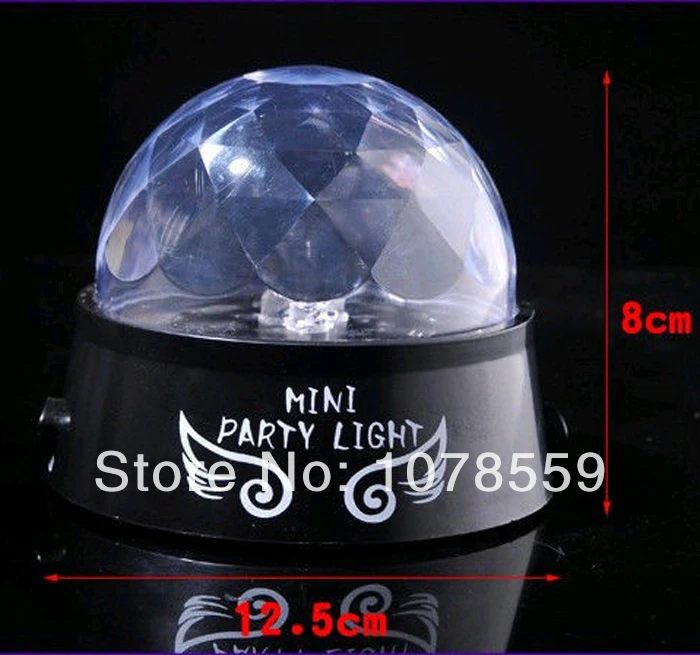 Led star night light projector with USB cable Mini RGB LED Stage Lighting colorful Auto Rotating Party DJ Disco Crystal Ball |