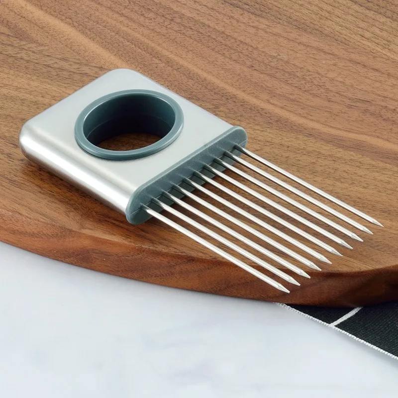 304 нержавеющая сталь лук кухня свободная игла для мяса резки вилка лука овощи