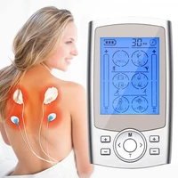 24 modoes tens machine ems muscle stimulation digital physiotherapy body care massager electroshock acupuntura slimming abs hot