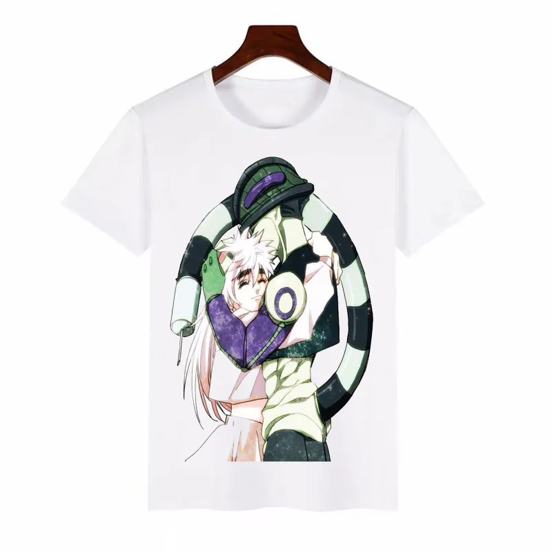 

Hunter X Hunter Zoldyck T-Shirt Men women Tops Cartoon Graphic Tees Tee Shirt Unisex Short Sleeves T-shirt