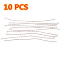 10 pcs permanent match lighter cotton wick accessories replacement wick for metal matches for emergency rescue camping