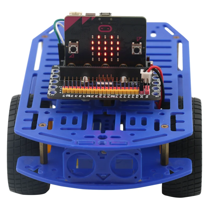 3WD платформа RC робот микро: бит программируемый DIY Обучающий робот комплект с приложением управления