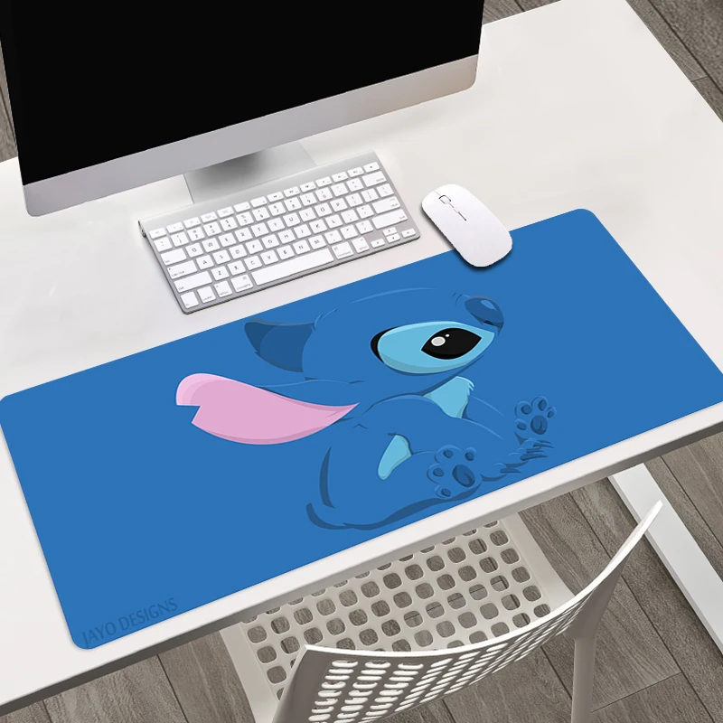 

Stitch Gaming Mouse Pad Gamer Mousepad Anime Carpet Kawaii Accessories PC Gamer Cabinet Deskmat Carpets Mausepad Desk Mat Mice