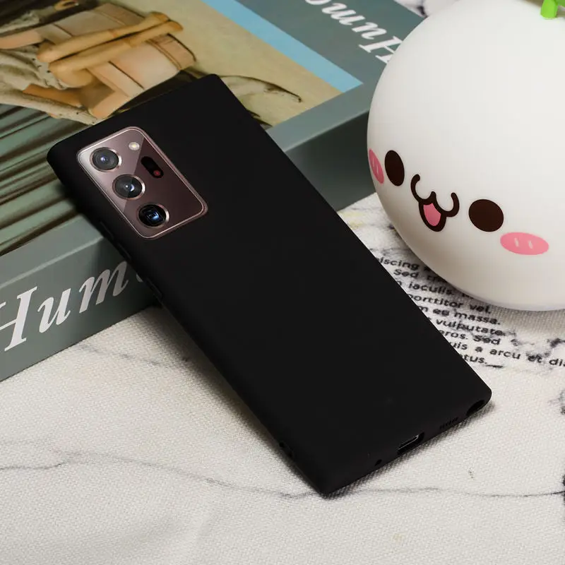

Case For Samsung Galaxy Note 20 Ultra Fashion Ultra Thin Phone Cover For Samsung Note 20 Ultra Solid Color Silicon Soft Cases