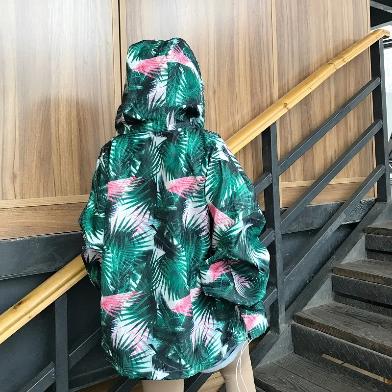 

Jackets Women Printed Korean Style Ulzzang Harajuku All-match Trendy Loose Leisure Femme Clothing Long Sleeve Spring New Popular