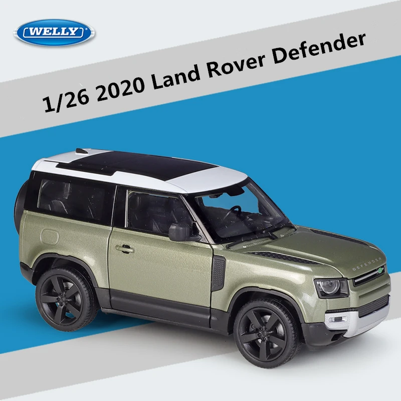 

1:26 Land Rover Defender модель автомобиля из сплава, отлитый Металлический Игрушечный внедорожник, модель автомобиля, высокая модель, коллекция, пода...