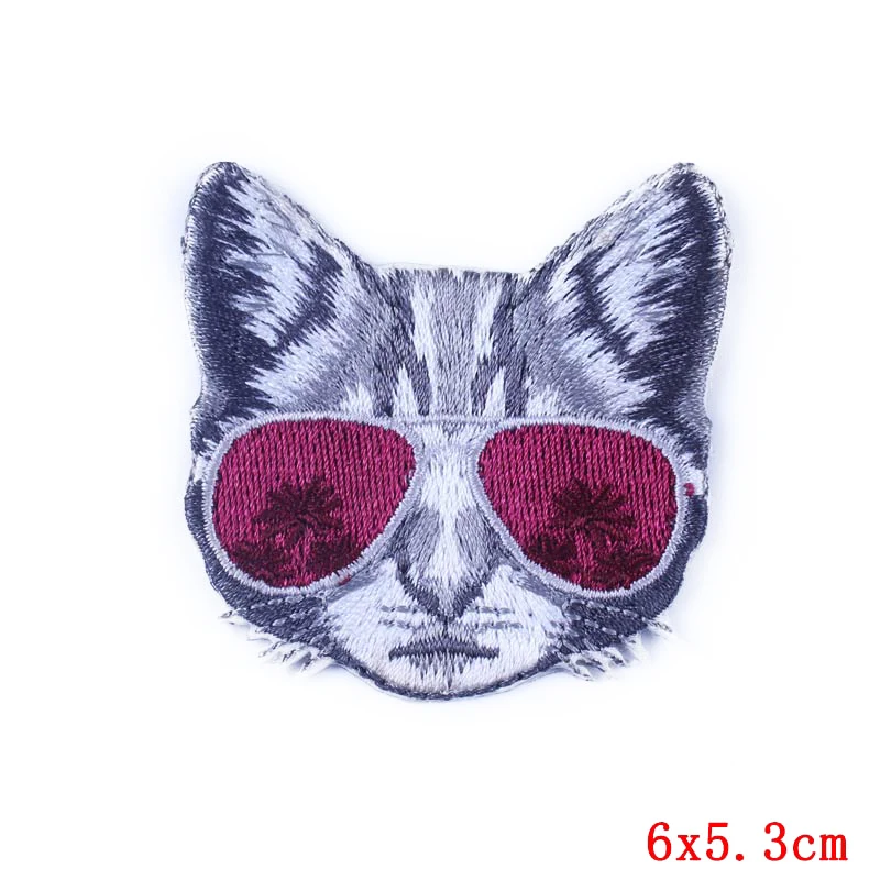 Prajna/нашивки с изображением животных из мультфильма вышитые нашивки для одежды