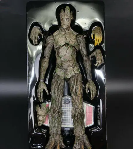 Горячие игрушки GROOT guarders of Galaxy Groot 1/6 весы из ПВХ 38 см 15 дюймов|Игровые фигурки и
