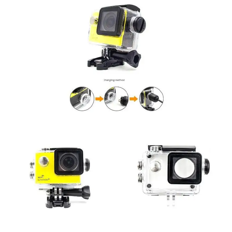 Аксессуары для камеры водонепроницаемый чехол с usb кабелем зарядное устройство