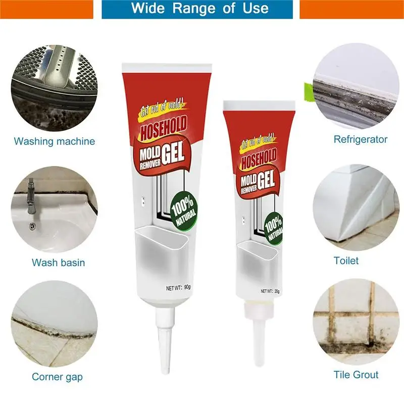 

Household Mold Mildew Remover Gel Wall Mold Mildew Cleaner Gel Mold removal Gel mildew gel Remover Caulk Remover H1Z8