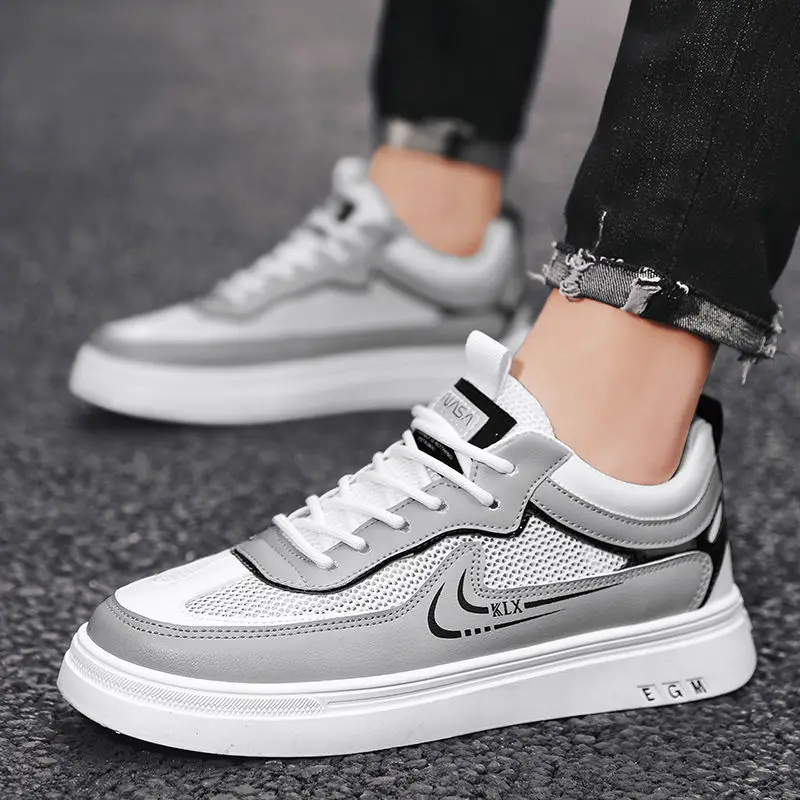 

Boys Net Shoes Summer Breathable Trend Men's Sports and Leisure Shoes Boys Board Shoes Breathable Running Shoes Sports Shoes