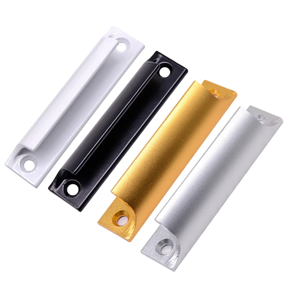 

V-shaped Small Window Handle Casement Latch Aluminium Alloy For Casement Cabinet Drawers Puller Optional Color Hardware
