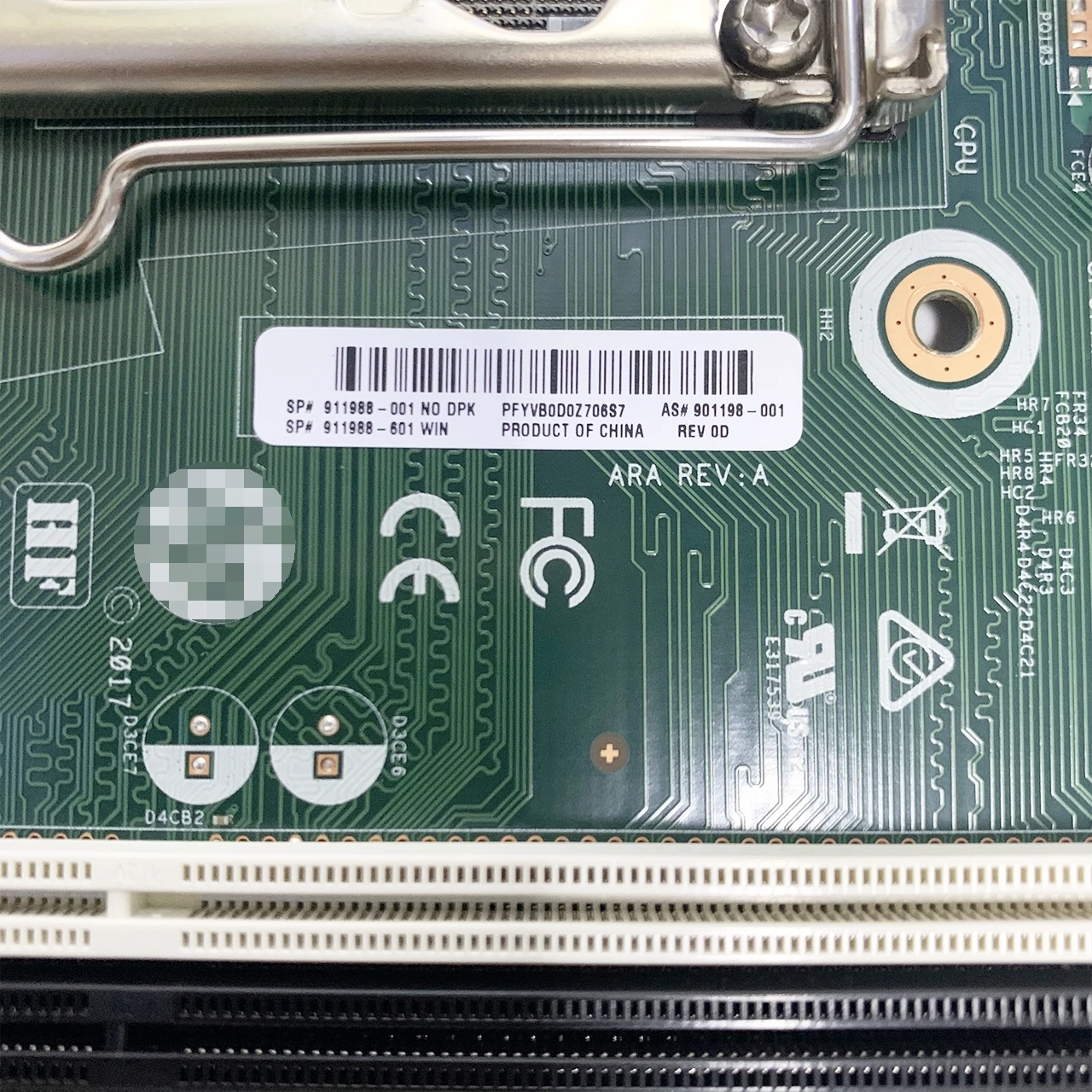 

Original Motherboard for HP 600 G3 SFF motherboard LGA1151 DDR4 911988-001 901198-001