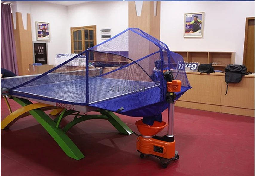 Настольная машина для сольного тенниса бытовой автоматический настольный