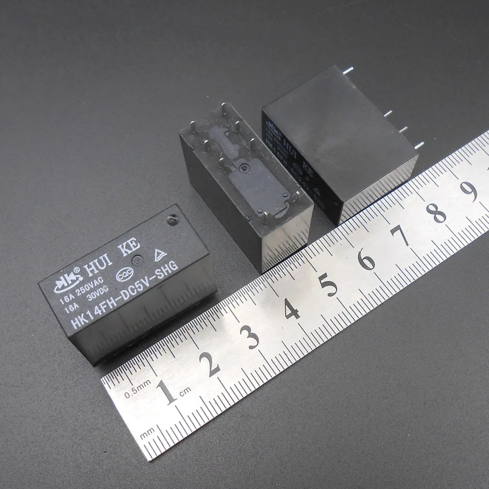50 шт. силовое реле HUI KE HK14FH DC 5 В 12 24 16 А 8 контактов 8-контактный HK14FH-DC5V-SHG HK14FH-DC12V-SHG