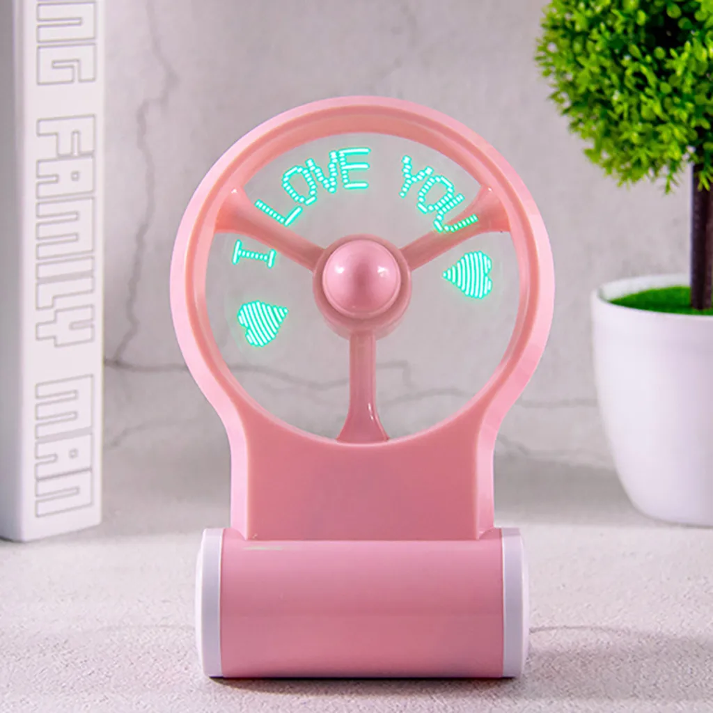 

USB Mini New Charging Flash Fan Portable Mini Fan Desktop Office Small Fan creative gift for friends