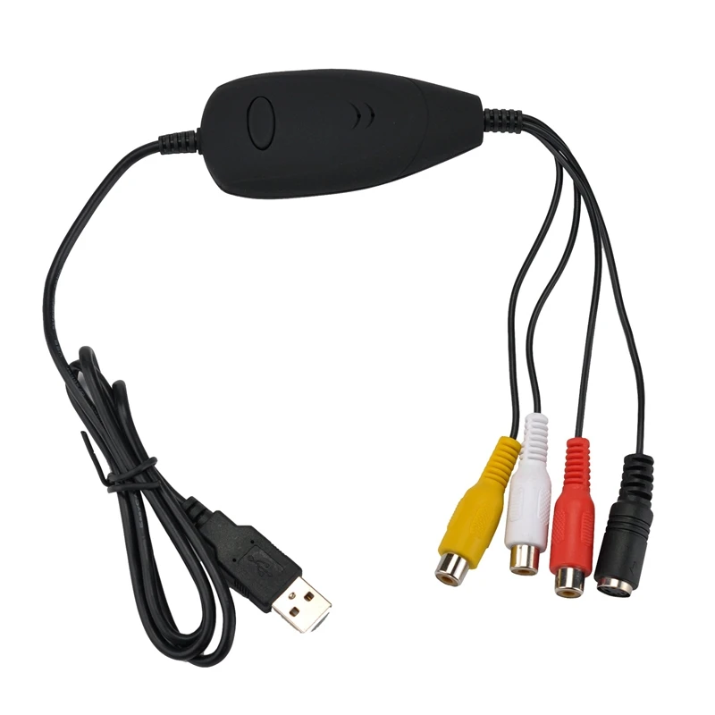 Захват аудио-и видеозаписи USB преобразование аналогового видео из VHS