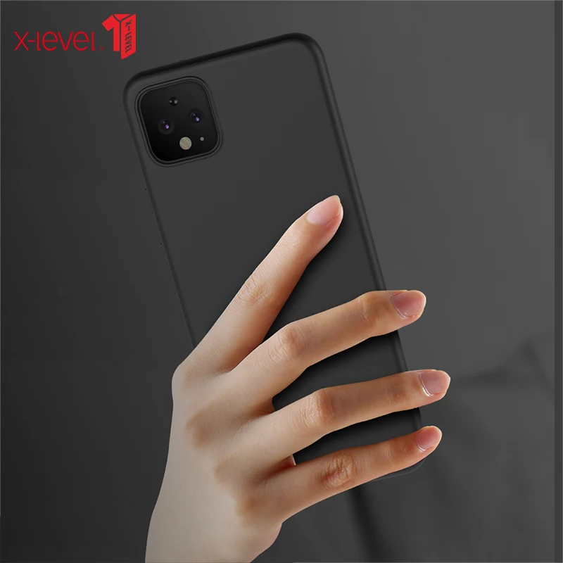 X-Level Мягкий силиконовый чехол для Google Pixel 4 3 XL X Level ультра тонкий матовый ТПУ защитный чехол 3a XL