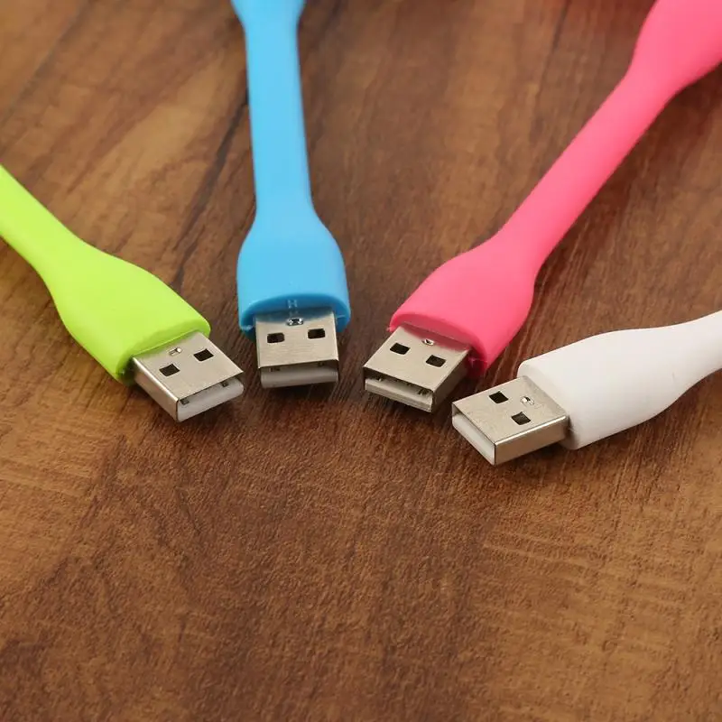 Портативный Гибкий мини вентилятор USB и гаджеты 4 цвета ручной ночник для