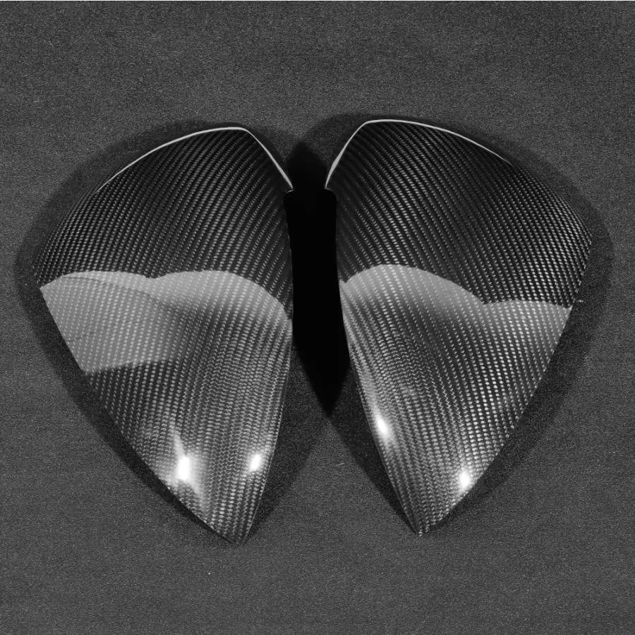 Чехол для зеркала заднего вида из углеродного волокна подходит Porsche Macan 2014 2015 2016