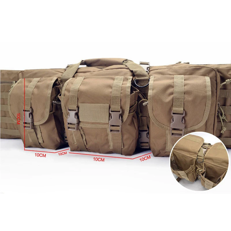 

Military Gear Tactical Rifle Case Gun Carry Bag Nylon Holster Shoulder Bag 93cm / 118cm Heavy Duty Backpack
