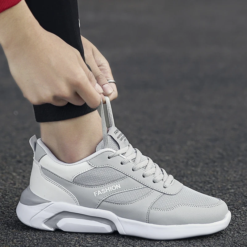 Мужская спортивная обувь увеличивающая рост в Корейском стиле повседневном