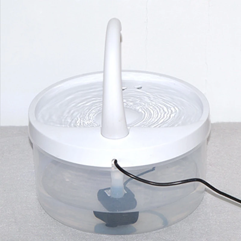 

Intelligent Cat Drinking Water Fountain Automatic Circulating Water Dispenser Silent Water Filtration with Night Vision