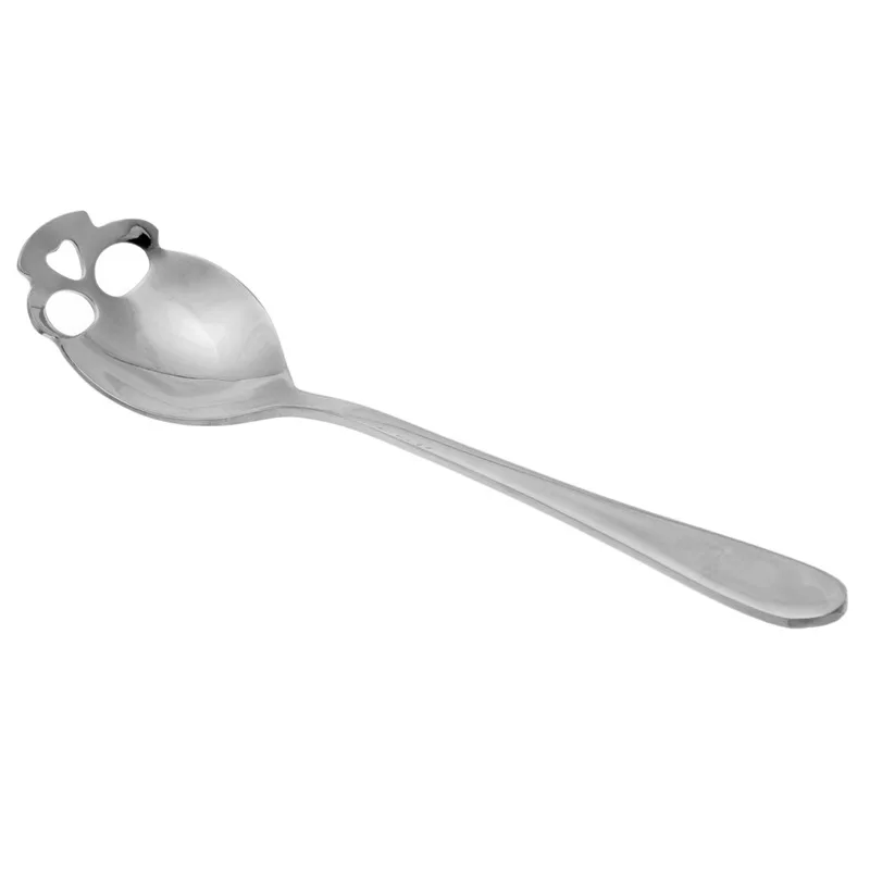 Silver Многофункциональные кухонные принадлежности, совок для кофе с зажимом из нержавеющей стали, чайный кофе, мерный стакан, ложка для кофе - Цвет: Silver