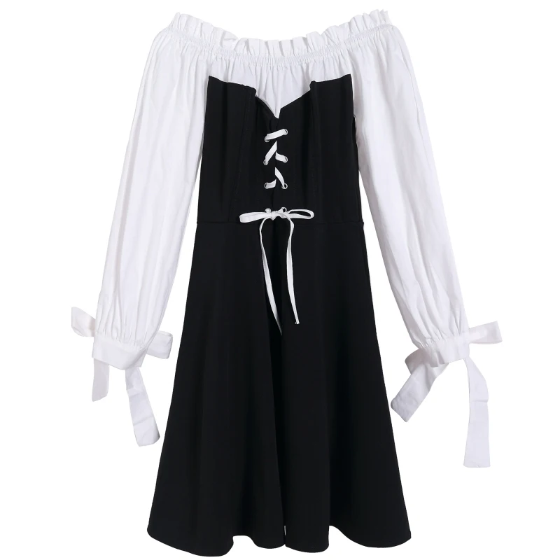 Шикарное сексуальное платье с открытыми плечами женское облегающее Черное мини