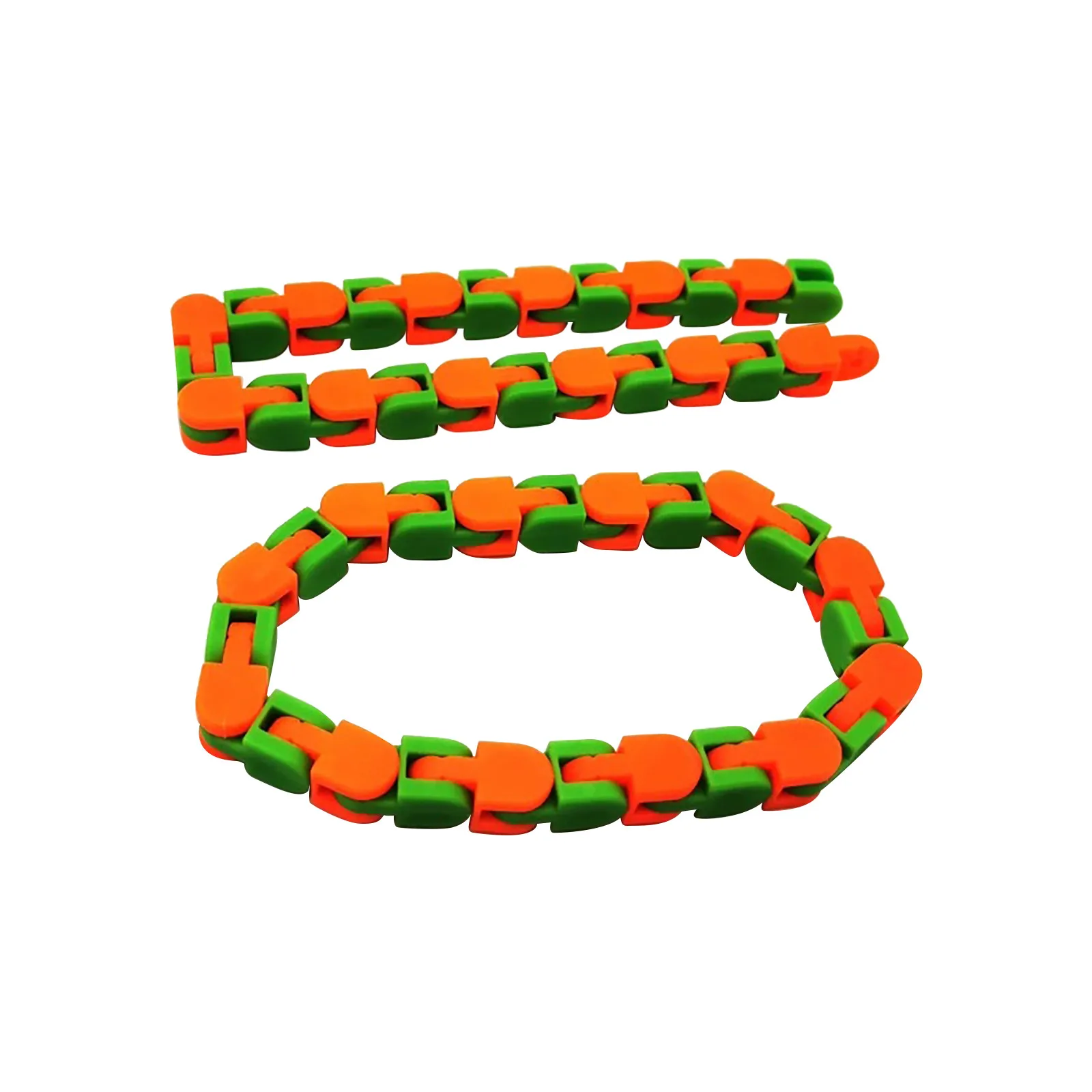 

Colorful Puzzle Sensory Fidget Toys Wacky Tracks Snap and Click Toys Kids Autism Snake Puzzles Classic Sensory Toy Stress Relief