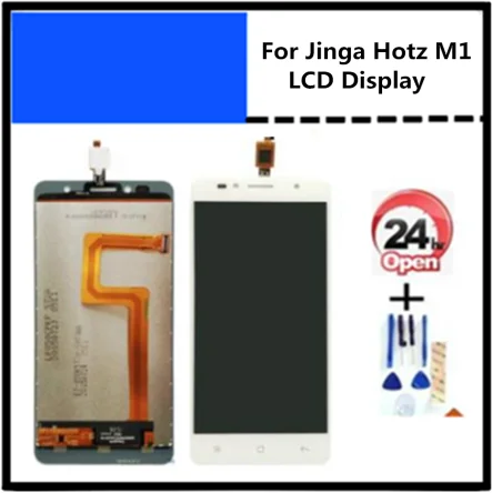5 дюймов для Jinga Hotz M1 ЖК дисплей Дисплей + кодирующий преобразователь сенсорного