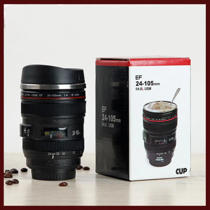 

Camera lens cup creative water cup casual coffee cup