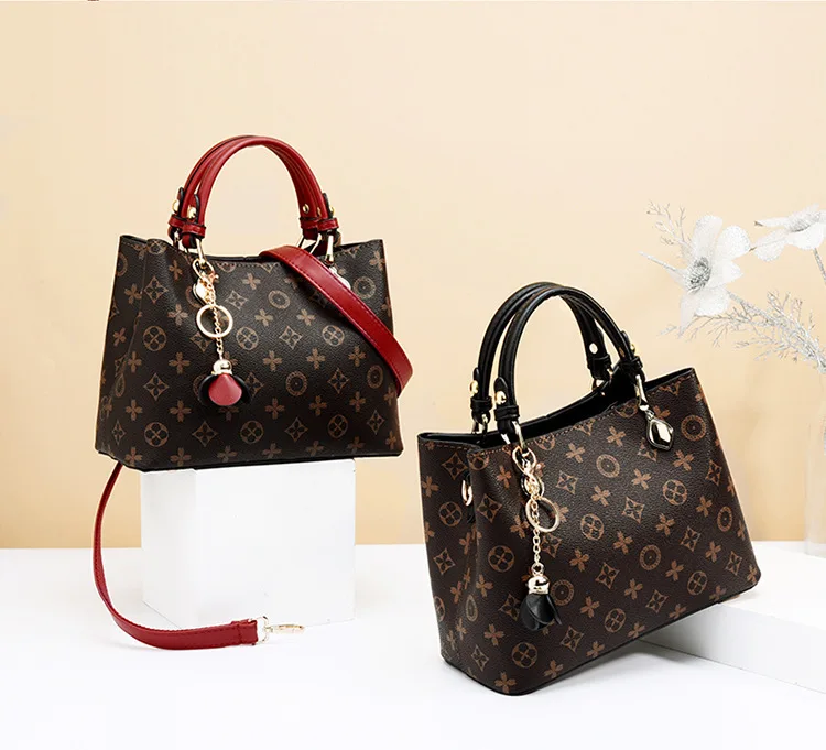 

2021 Designer luxury handbags printed bucket simple women bag famous brand ladies shoulder bags