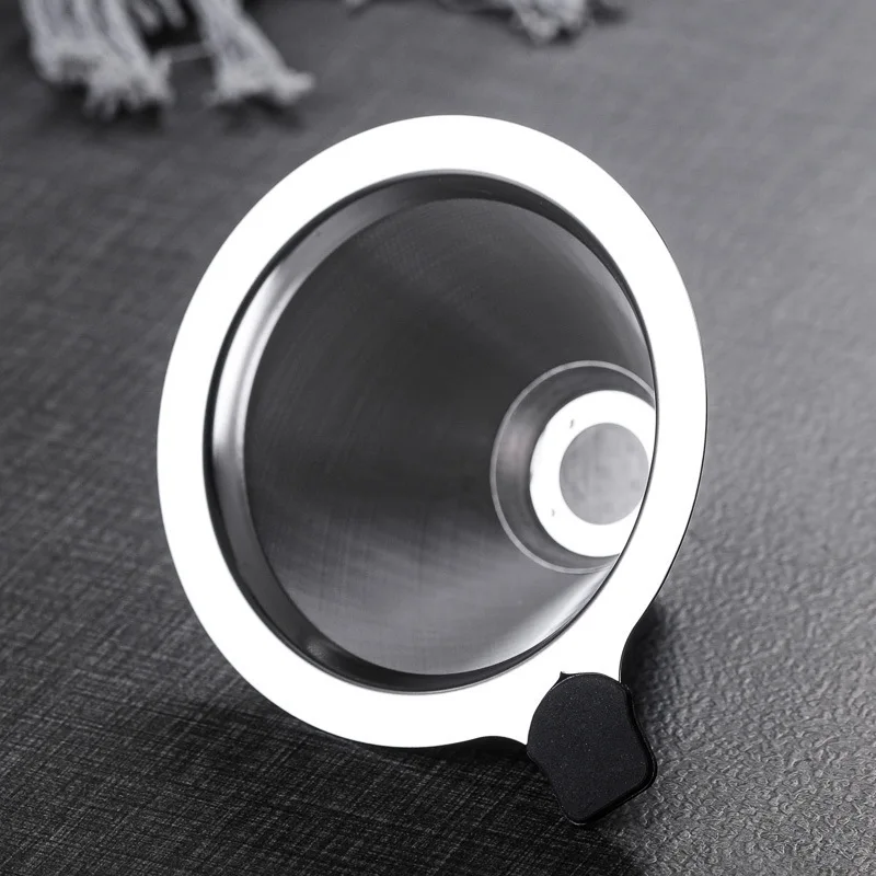 Термостойкий стеклянный кофейник с деревянной ручкой фильтром из нержавеющей