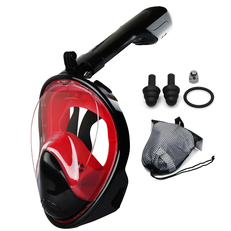 Складная Полнолицевая маска для дайвинга противотуманная подводного плавания