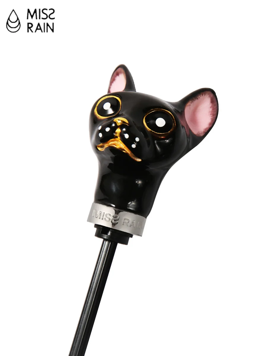 Женские роскошные зонтик кошка ручка карман с защитой от УФ лучей дамы ультра