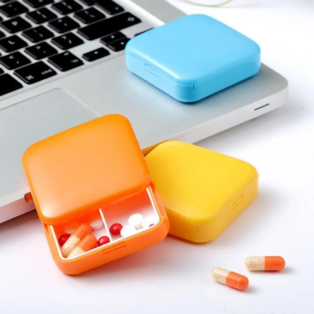 

Pill Box Easy to Carry Pill Container Pill Case Practical Pill Container