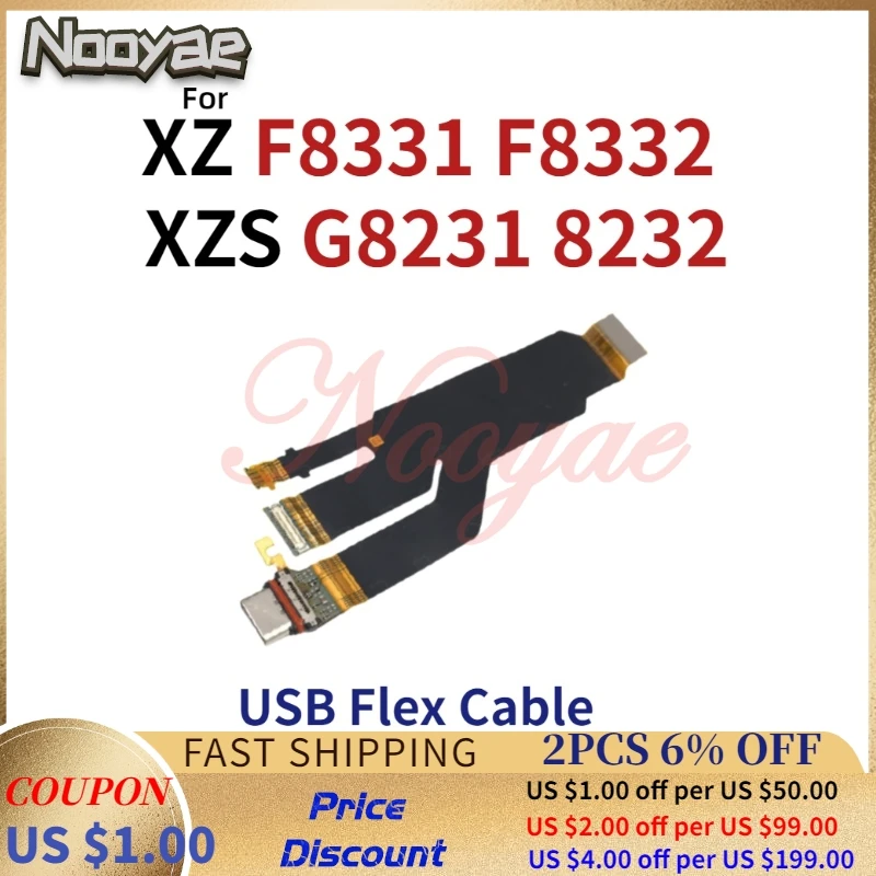 

Best For Sony Xperia XZ F8331 F8332 / XZS G8231 G8232 USB Dock Charging Port Plug Charger Connector Flex Cable Board