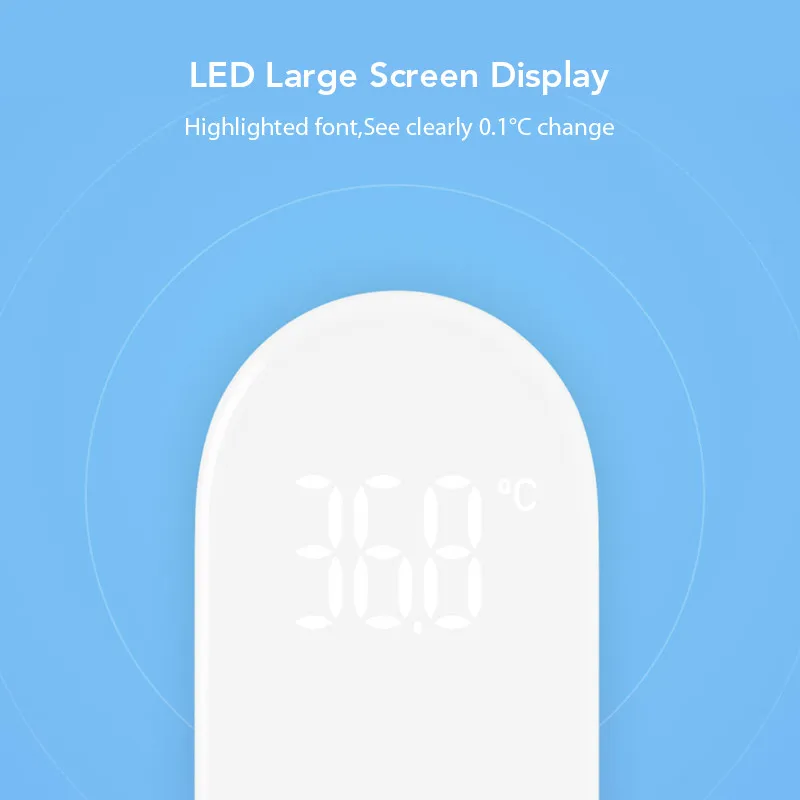 Оригинальный Xiaomi Mijia умный термометр iHealth светодиодный Бесконтактный цифровой