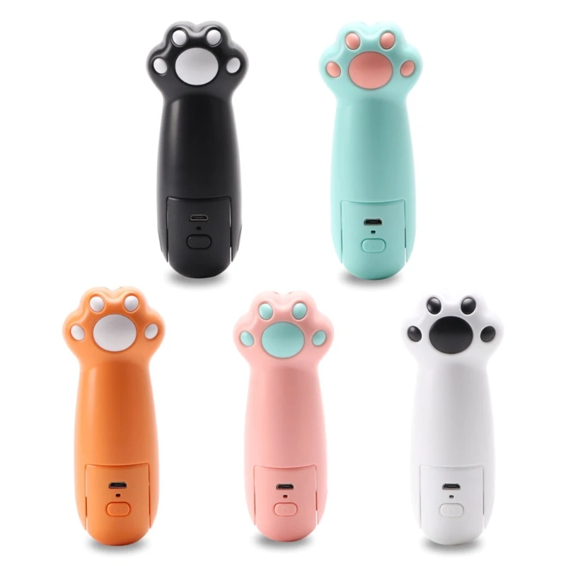 

Portable Cat Paw Shaped Handheld Mini Air Cooler Fan USB Rechargeable Small Personal Cooling Tools for Home Office