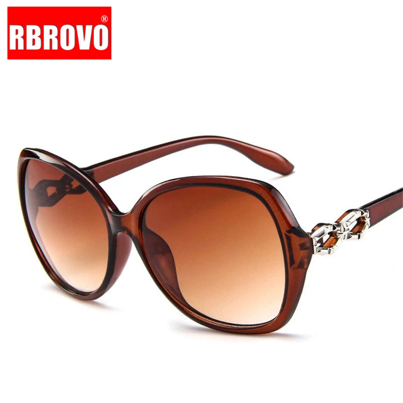 2021 градиентные женские пластиковые солнцезащитные очки RBROVO конфетных цветов с